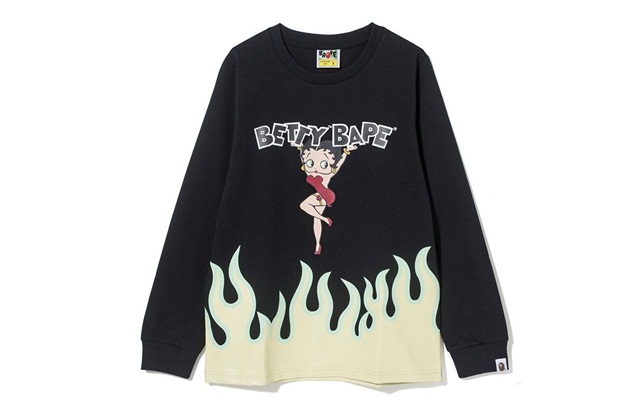  ձ BAPE x Betty Boop Ƴȫϵ