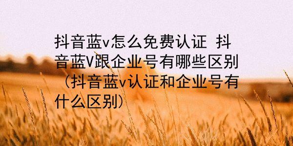 抖音企业号高级在线预约-抖音企业号高级在线预约审核不通过