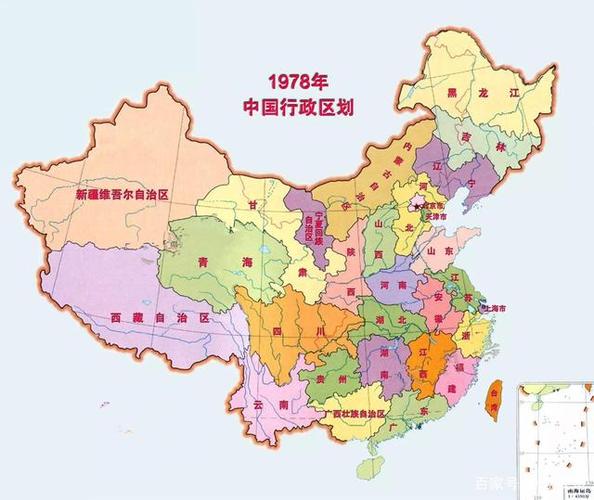 国内省份地图(全国36个省一览表)