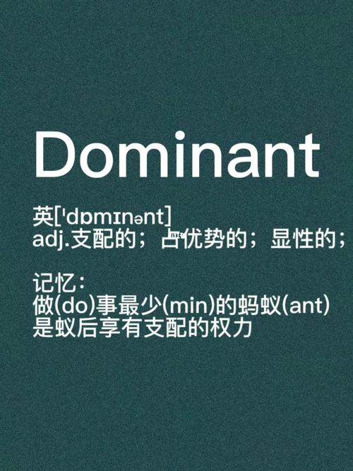 dominant怎么记忆(dominant记忆方法：详细说明和技巧)