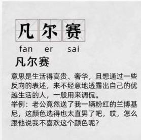 凡尔赛什么意思哦(说一个人凡尔赛啥意思)