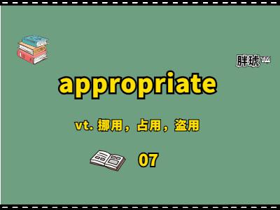 appropriate是什么意思(Appropriate 适当的用法，详细说明含义)