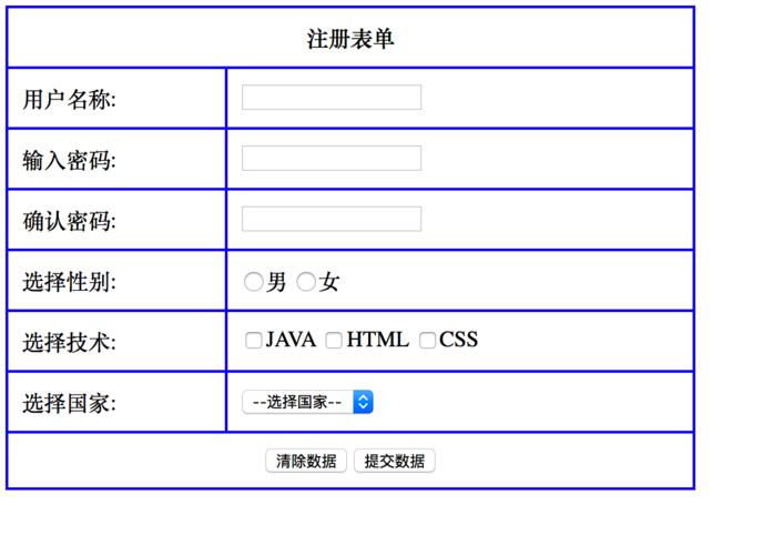 表单标签有哪些(表单标签是什么意思)