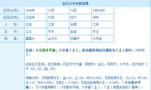 测名字打分100分(姓名生辰八字测算 免费)