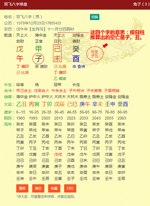 最准八字排盘详解(八字排盘超准)