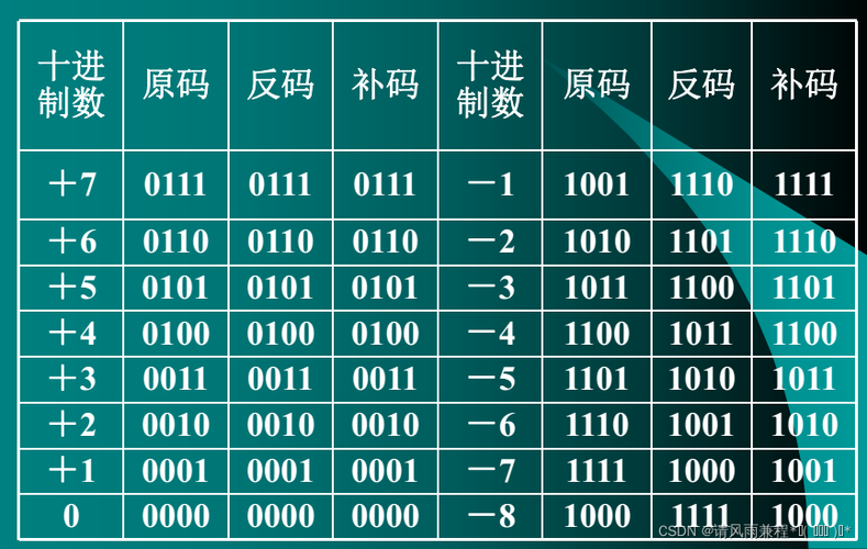 原码补码反码是什么意思(原码补码反码的定义)