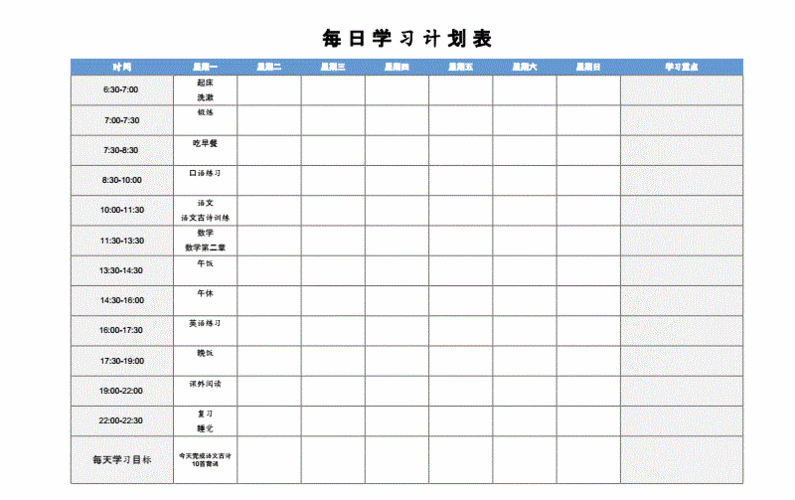 什么软件可以做每天的学习计划(什么软件可以规划每天做的事情)