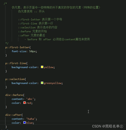 css伪类选择器怎么用(css伪类选择器实例)