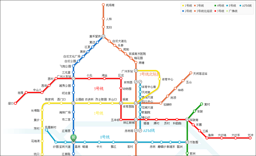 坐车网广州网地铁(坐车网 广州网广州地铁线路图)